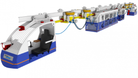   Дизель-гидравлические подвесные монорельсовые локомотивы локомотивы серии KP-148