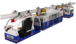   Дизель-гидравлические подвесные монорельсовые локомотивы серии KP-95 