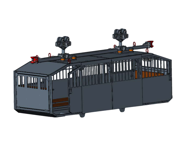 Пассажирские кабины BMS  в подвесном и напочвенном  исполнениях