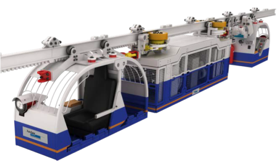 Подвесной дизельгидравлический локомотив KPCS-95